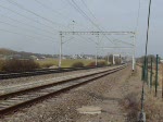 Ein franzsicher Triebzug auf dem Weg von Luxemburg nach Thionville aufgenommen in der Nhe von Berchem am 01.03.2009.